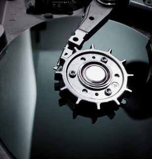Image of a hard disk